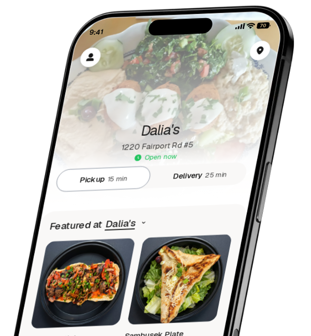Dalia's app preview