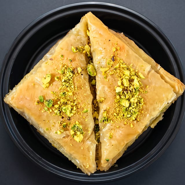 Pistachio Baklava.