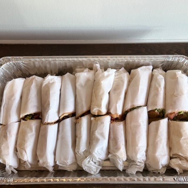 Pita Platter (10 Pita Wraps).