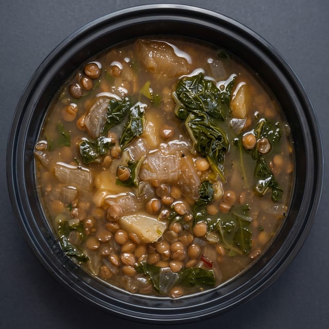 Mediterranean Lentil Soup.